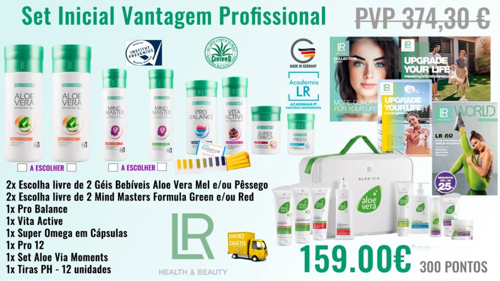 Set Inicial Vantagem Profissional LR