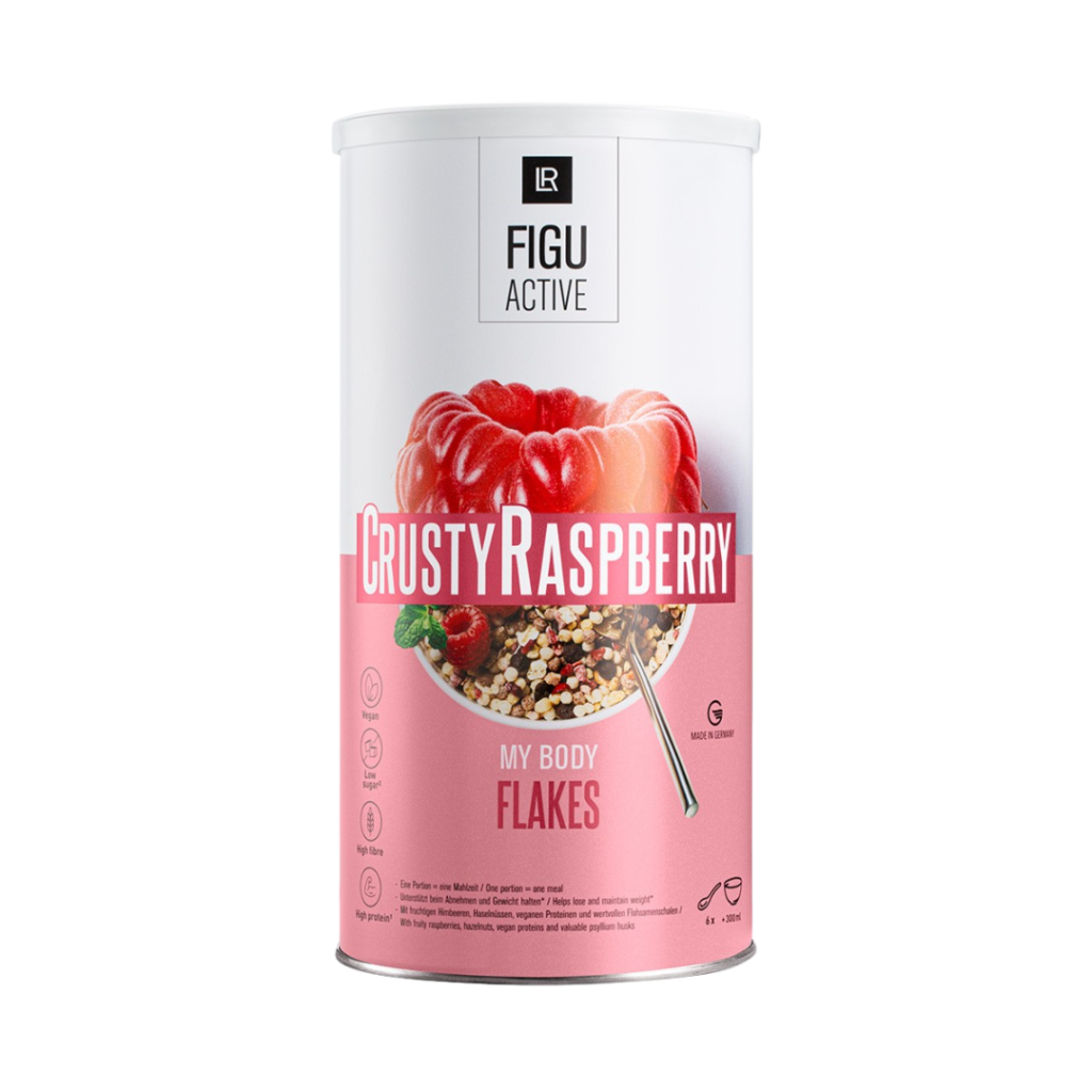 LR FIGUACTIVE Flocos Crusty Raspberry Framboesa Parceiros LR
